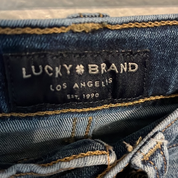 Lucky Brand high rise skinny Bridgette jeans size 2/26 - Picture 2 of 5